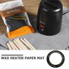 50pcs Wax Machine Ring Waxing Rings Wax Heater Warmer Collar Replacement Double Paper Hair Removal Clean Paper Lining view 4
