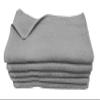Towel Supercenter 16X27 Cotton Hand Towels (24Pack) Silver Grey for Hair, Nail, Tanning Salons, Golf Course view 1