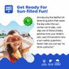 NATPAT Sunny Patch UV Detection Stickers Sunburn Prevention for Kids and Adults - Natural Waterproof Patches, Changes Color When Time To Reapply Your SunScreen - BuzzPatch (24 Pack) view 3