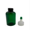 2 oz Green Boston Bottles - 8 Pack Natural Yorker Cap with green tip view 3