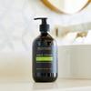 FIELD FLEUR Cut Grass 15oz Hand Cream. Enriched with Vitamin E, Aloe, Nourish and Protect the Skin. Notes of clover & green grass & finishes with fresh-cut wisteria & jasmine. Made in the USA view 2