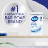 Dial Antibacterial Bar Soap, Refresh & Renew, White, 4 oz, 32 Bars view 2
