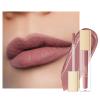 Oulac Matte Liquid Pink Lipstick for Women, Pink Nude Long Lasting Lipstick, Waterproof Lip Stain, No Transfer, Creamy High Pigmented Formula with Vitamin E, Vegan & Cruelty-Free M24 view 1