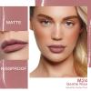 Oulac Matte Liquid Pink Lipstick for Women, Pink Nude Long Lasting Lipstick, Waterproof Lip Stain, No Transfer, Creamy High Pigmented Formula with Vitamin E, Vegan & Cruelty-Free M24 view 2