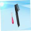 FOMIYES Hair Comb Cleaning Claw 2-in-1 Comb Cleaning Brush Tool Hair Utensils Brush Rake view 4