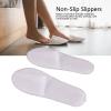 Mokernali 50 Pairs Disposable Slippers - Portable, Non-Slip, Closed Toe Spa Slippers in White for Women & Men view 4