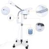 Alvinlite Facial Steamer 2-in-1 Pro on Wheels Ionic Ozone Facial Steamer with LED 5X Magnifying Floor Lamp Machine Hot Mist Function Stand for Personal Home Salon Spa Skin Cleaning view 3