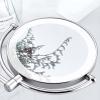 YSUEFIJO Wall Mounted Makeup Mirror, Vanity Mirror with Lights, 3X/5X/7X/10X Magnifying Vanity Mirror, Double-Sided Cosmetic Mirror, 360Adjustable Rotation, Bathroom Shaving Make Up Mirror view 4