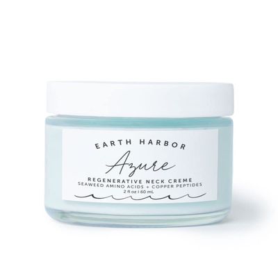 Earth Harbor AZURE Regenerative Neck Crme | Smooth Neck | Face Water Cream | 2 fl oz