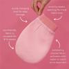 Ujicde 2pcs Deep Exfoliating Glove for Body, Women Shower Gloves Exfoliating, Shower Scrubbing Mitt for Softer Illuminate Skin, Silky Smooth Skin (Color : Pink) view 2