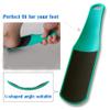 3 Pcs Pedicure Foot Rasp Foot File, Callus Remover Dead Skin, Double-Sided, Blue, Yellow, Green (Double-Sided U Shape, Standard) view 2