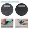 3 Pcs Pedicure Foot Rasp Foot File, Callus Remover Dead Skin, Double-Sided, Blue, Yellow, Green (Double-Sided U Shape, Standard) view 3