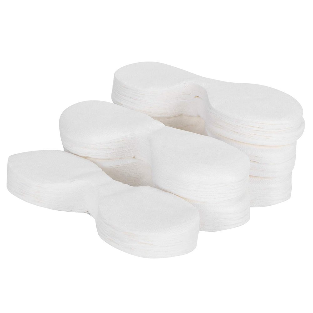 600pcs Disposable Eye Mask Paper for Women, Cotton Beauty Salon Eye Mask Sheet with Mesh Design, Skin Friendly DIY Spa Eye Mask Cover for Moisturizing Eye Skin, Great with Serum