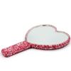 Bestbling Bling Rhinestone Heart Handheld Mirror - Portable & Dazzling Makeup Mirror for On-The-Go Touch-ups (Plastic Pink) view 4