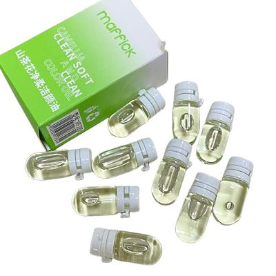 Camellia Deep Cleansing Oil Cleansing Oil,2ml * 10pcs Individual Makeup Remover Oil, for a Variety of Makeup Deep Remover, Easy to Carry and Sanitary, for Home, Travel and Salon Time Cleansing