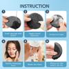 GAINWELL 50-Count Black Compressed Facial Sponges for Daily Facial Cleansing and Exfoliating, 100 Natural Cosmetic Spa Sponges for Makeup Remover, Reusable view 3