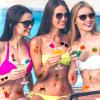 JEEFONNA 90PCS Temporary Tattoo for Kids (No Repeat Designs), Summer Pool Party Hawaiian Luau Themed Tattoos, Tropical Beach Tattoos Waterproof Temporary Tattoos Stickers for Adults and Children view 3