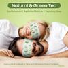 BeHoomi 20 Packs Steam Eye Mask, Heated Eye Mask Warm Compress for Eyes, Disposable Self Heating Steam Mask Sleep, Spa, Travel Essentials & Relaxation Gifts for Women, Stocking Stuffers (Green Tea) view 2