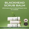 OBgE Blackhead Scrub Balm (0.7oz) - Moisturizing Scrub Stick for Blackhead Removal, Pore Minimizing, Gentle Exfoliation & Moisturization. Tea Tree, Green Tea & Heartleaf. view 2