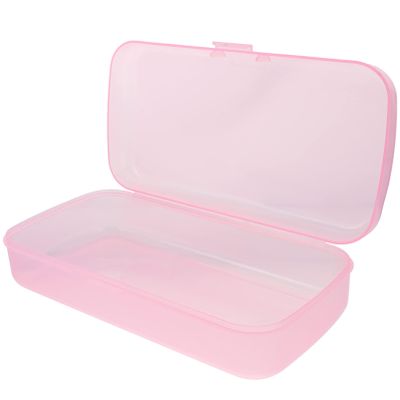 Beaupretty Nail Tools Tray Manicure Nail Art Tools Storage Organizer Nail Clipper Hair Cutter for Pink Manicure Tools