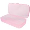 Beaupretty Nail Tools Tray Manicure Nail Art Tools Storage Organizer Nail Clipper Hair Cutter for Pink Manicure Tools view 1