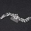 Wedding Hair Comb Hair Side Comb Hair Comb Clip Hair Side Comb Wedding Headband Bridal Hair Clip Comb Silver Rhinestone Hair Side Comb Hair Accessories Bridal Hair Comb Pins Side Comb view 3