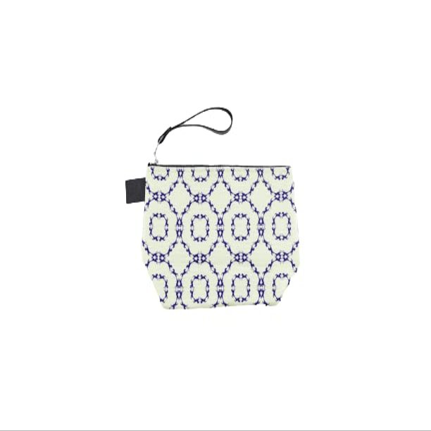 Forza Cavallo Deluxe 10" Canvas Makeup and Toiletry Bag (Ivory, Classic Horse)