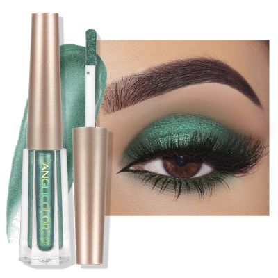 Anglicolor Liquid Glitter Eyeshadow, Long-Lasting Quick-Dry, Lightweight Smooth, Shimmer Eyeliner Pen, Cosmetics Gift for Girls and Women