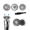 SH90 Replacement Heads for Philips Norelco Shaver S9000 Serie and S8000 Series,Compatible With Shaver SH90/62,9000,3 pcs view 1