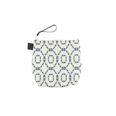 Forza Cavallo Deluxe 12" Canvas Makeup and Toiletry Bag (Ivory, Classic Horse)