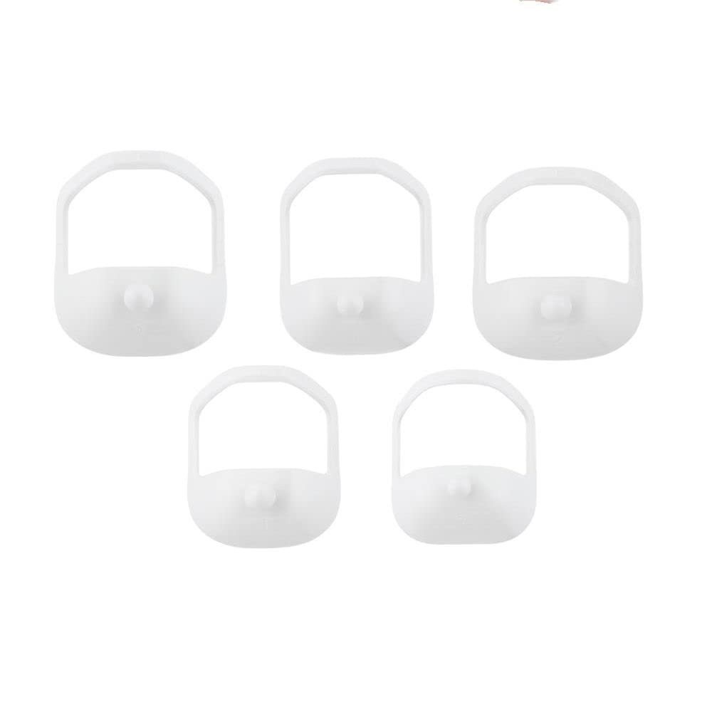 5 Sizes/Set Men's Beard Styling Template,Shaping Tool Trimming Styling Template for Beard Trimming