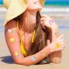 120 PCS Glitter Summer Temporary Tattoos - Hawaiian Luau Party Favors, Adults Bulk Fun Pool Party Supplies and Tropical Beach Theme Waterproof Decorations view 3