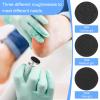 Rolybag Sanding Paper Discs with Metal Nail Drill Bit Foot Sandpaper Discs 25mm Foot File Sandpaper Discs for Manicure Pedicure,#80#150#240 Fine Boxed view 2