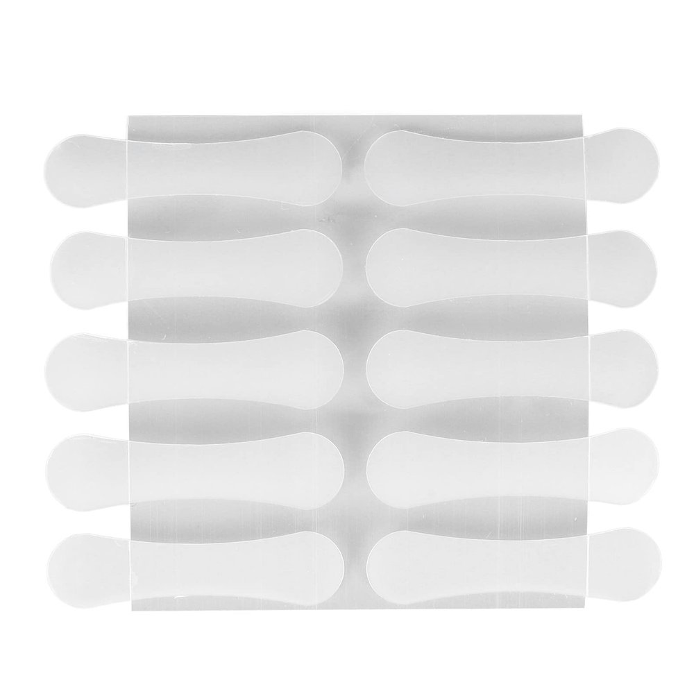 100PCS Invisible Face Tape Lifting Tape, Waterproof Facial Lift Tape for Wrinkles Removal, Plastic V Shaped Face Lifting Patch for Double Chin, Face Lifter for Creating a Slim Firm and Beautiful Face