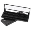 Beavorty 2pcs Empty Eyeshadow Box Compartments Makeup Organizer for Eyeshadow Blush and Powder Portable Subpackaging Case for Travel and Daily Use view 1