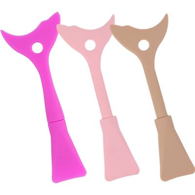 3pcs Silicone Eyelash Guard Mascara Shield Tool Eyeshadow Applicator Lash Shield for Makeup Artists Beginners