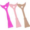 3pcs Silicone Eyelash Guard Mascara Shield Tool Eyeshadow Applicator Lash Shield for Makeup Artists Beginners view 1