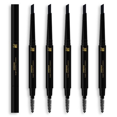 Brow Definer - 3R Factory Granite Eye Brow Pencils For Women, Waterproof & Retractable (1pc Pack)