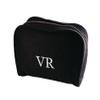 Personalized Make Up Bag, Custom Cosmetic Bag, Toiletry Bag- Choose Your Thread Color & Font to Get Your Own Unique Monogrammed Make Up Kit (Black) view 1