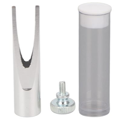 Eyebrow Pencil Sharpening Tool, Eyebrow Sharpening Tool Makeup Sharpener Firmly Fixing Adjust Screw Eyebrow Pencil Sharpener Aid Sharpener Lip Liner Eyebrow and Pencils (Silver)