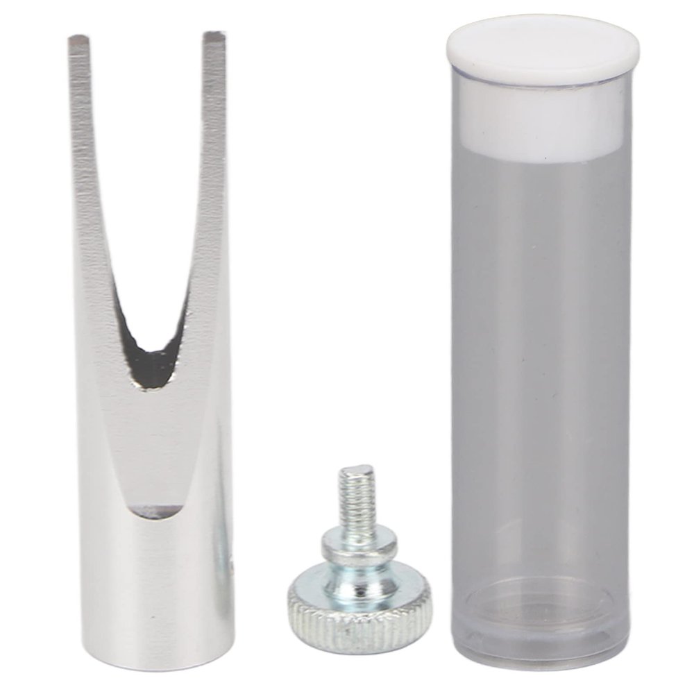 Eyebrow Pencil Sharpening Tool, Eyebrow Sharpening Tool Makeup Sharpener Firmly Fixing Adjust Screw Eyebrow Pencil Sharpener Aid Sharpener Lip Liner Eyebrow and Pencils (Silver)