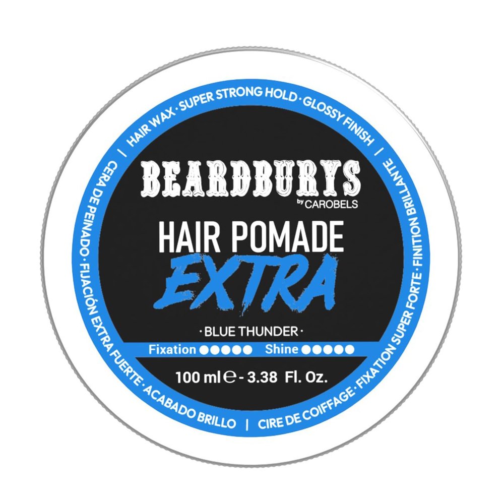 Beardburys Barber Grade Hair Styling Pomade For Men,Extra Strong Hold & High Shine 3,5 Fl Oz, Long Lasting Hold & Easy To Clean
