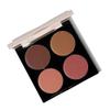Fitglow Beauty Multi-Use Ceramide Cream Lip & Cheek Palette | Skincare-First Cream Pigment | Hydrating, Buildable Color | Natural Finish for Eyes, Cheeks & Lips | Refillable | Buffed Glow - 20g view 1
