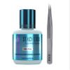 Gel Remover 15ml & Stacy Lash STL-2 Isolation I-Shaped Tweezers/GBL Free/Fast Lash Adhesive Dissolution time - 60 Sec/Precision Stainless Steel Tool/Straight Tips/Professional Supplies view 1