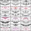 28 Sheet Sexy Temporary Tattoos for Abdomen Waist; Waterproof, Ideal for Bachelorette Parties. Temporary Fake Body Tattoos for Women and Girls view 1