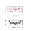 28 Sheet Sexy Temporary Tattoos for Abdomen Waist; Waterproof, Ideal for Bachelorette Parties. Temporary Fake Body Tattoos for Women and Girls view 2