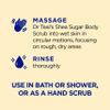 Dr Teal's Shea Sugar Scrub, Prebiotic Lemon Balm, 19 oz (Pack of 3) view 3