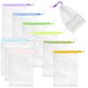 AUEAR, 60 Pack Mesh Soap Pouch for Shower Washing Bubble Foam view 1