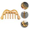FOMIYES 3pcs Wide Tooth Scalp Care Comb Gua Sha Massage Tool Head Massager Comb Static view 2