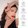 NAILOG Semi Cured Gel Nail Strips 34 pcs, Buy 2 Get 1 UV Lamp, Salon-Quality Gel Nail Stickers, Semicured Nail Wraps with Soft Gel Finish | Quartz view 4